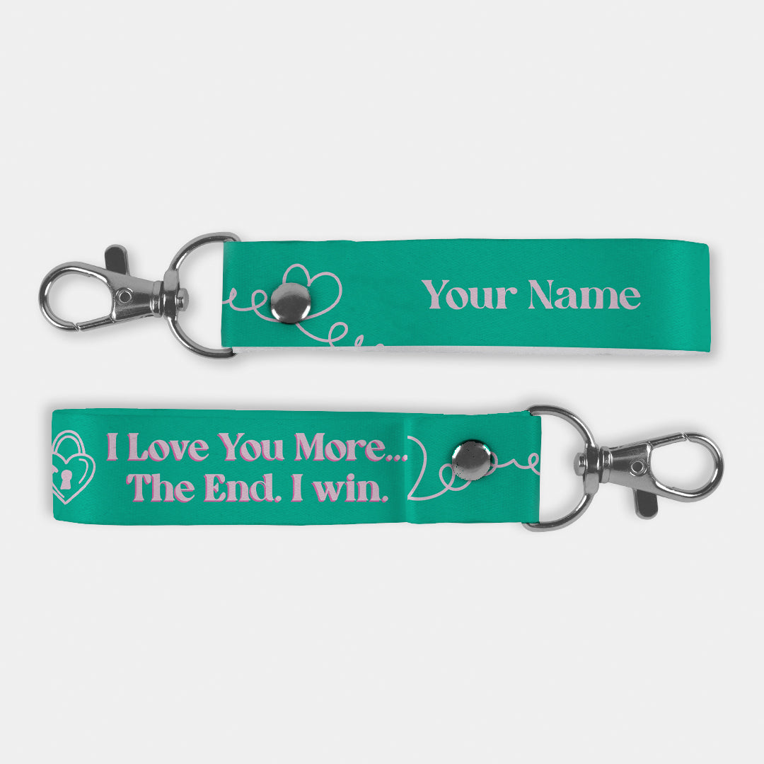 Lanyard keychain 2025 with name