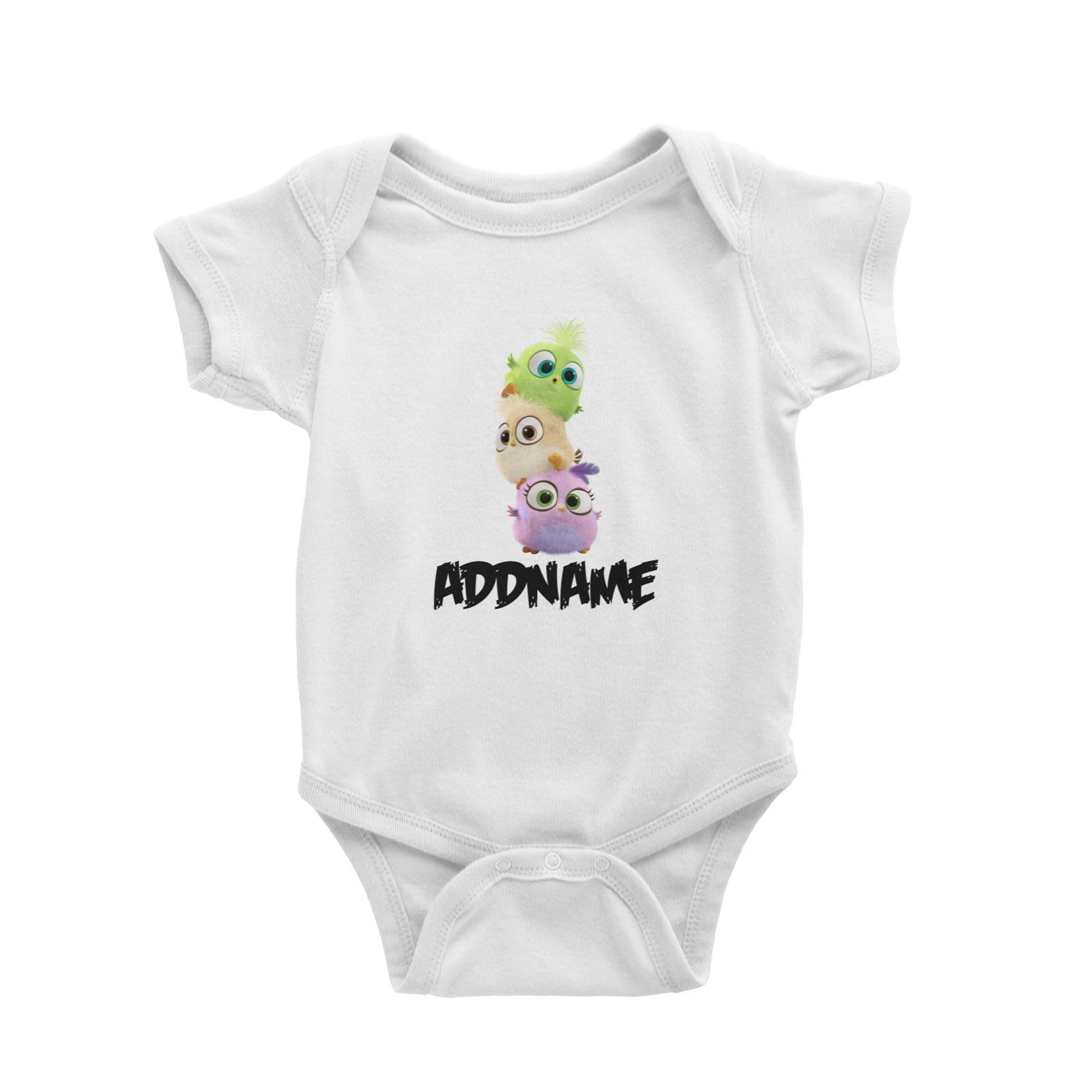 Angry Bird Hatchlings Addname Baby Romper