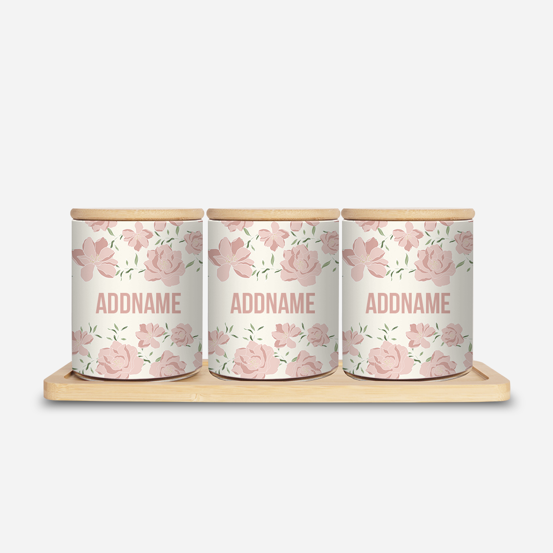 Field of Roses Ivory - Canister