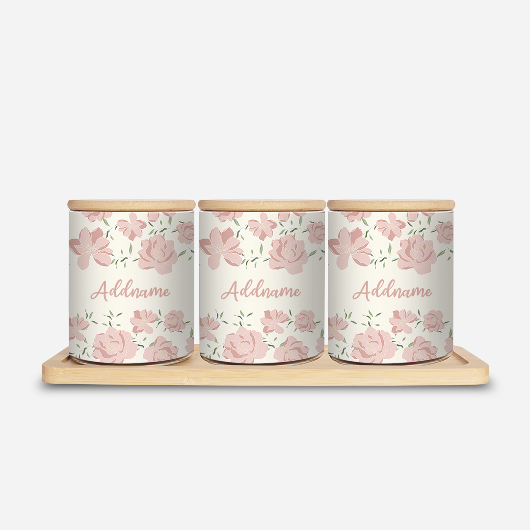 Field of Roses Ivory - Canister