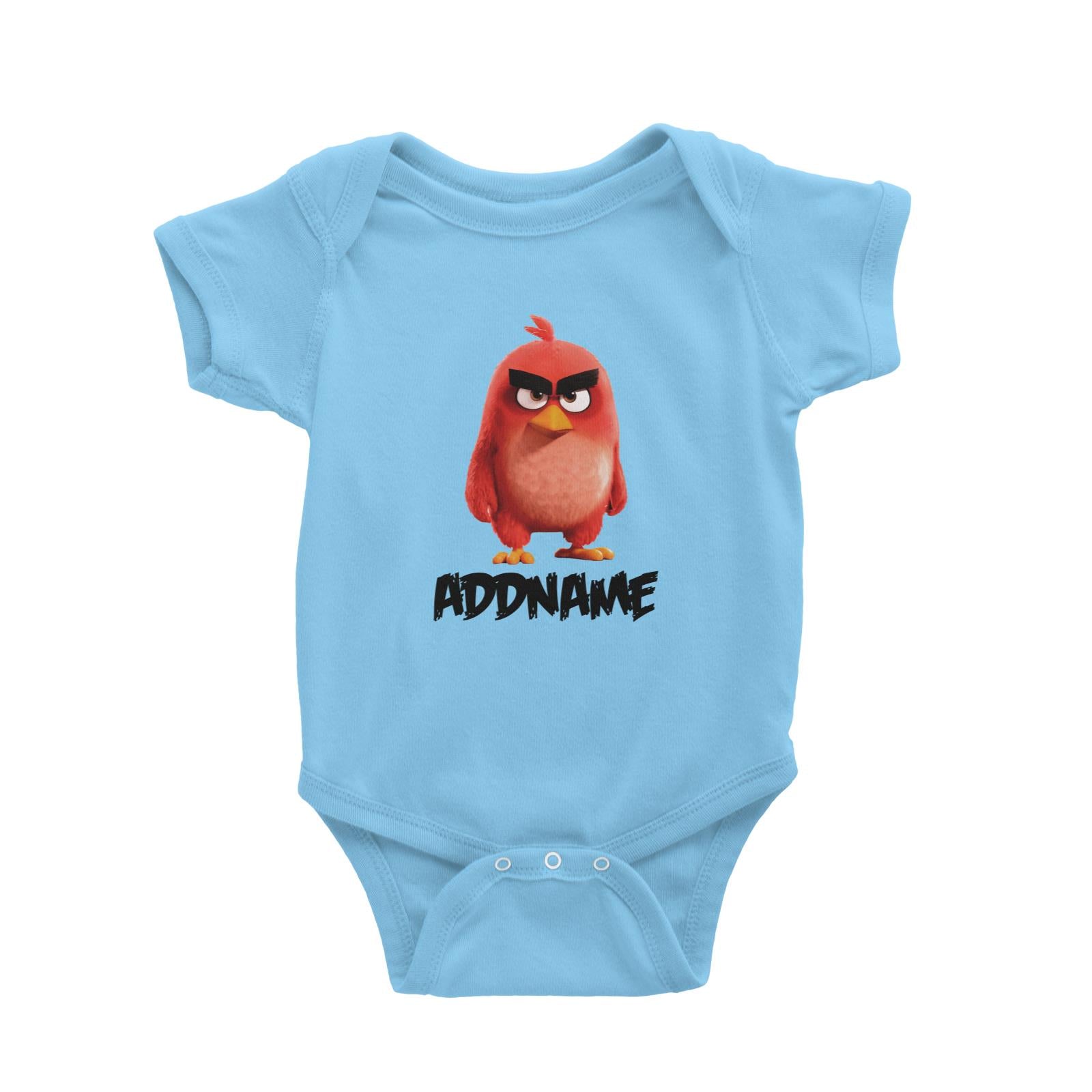 Angry Bird Red Addname Baby Romper