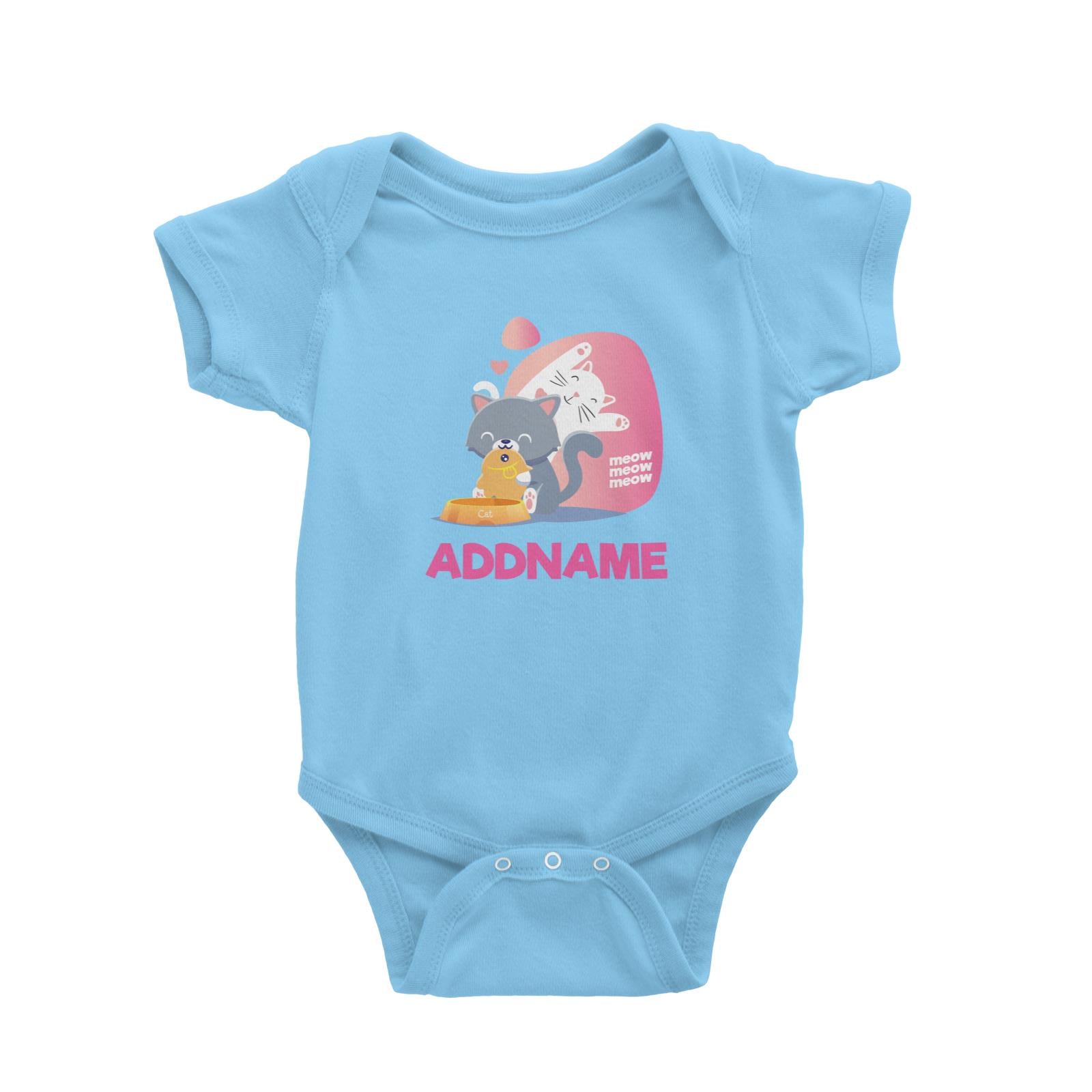 Cute Cat  Baby Romper