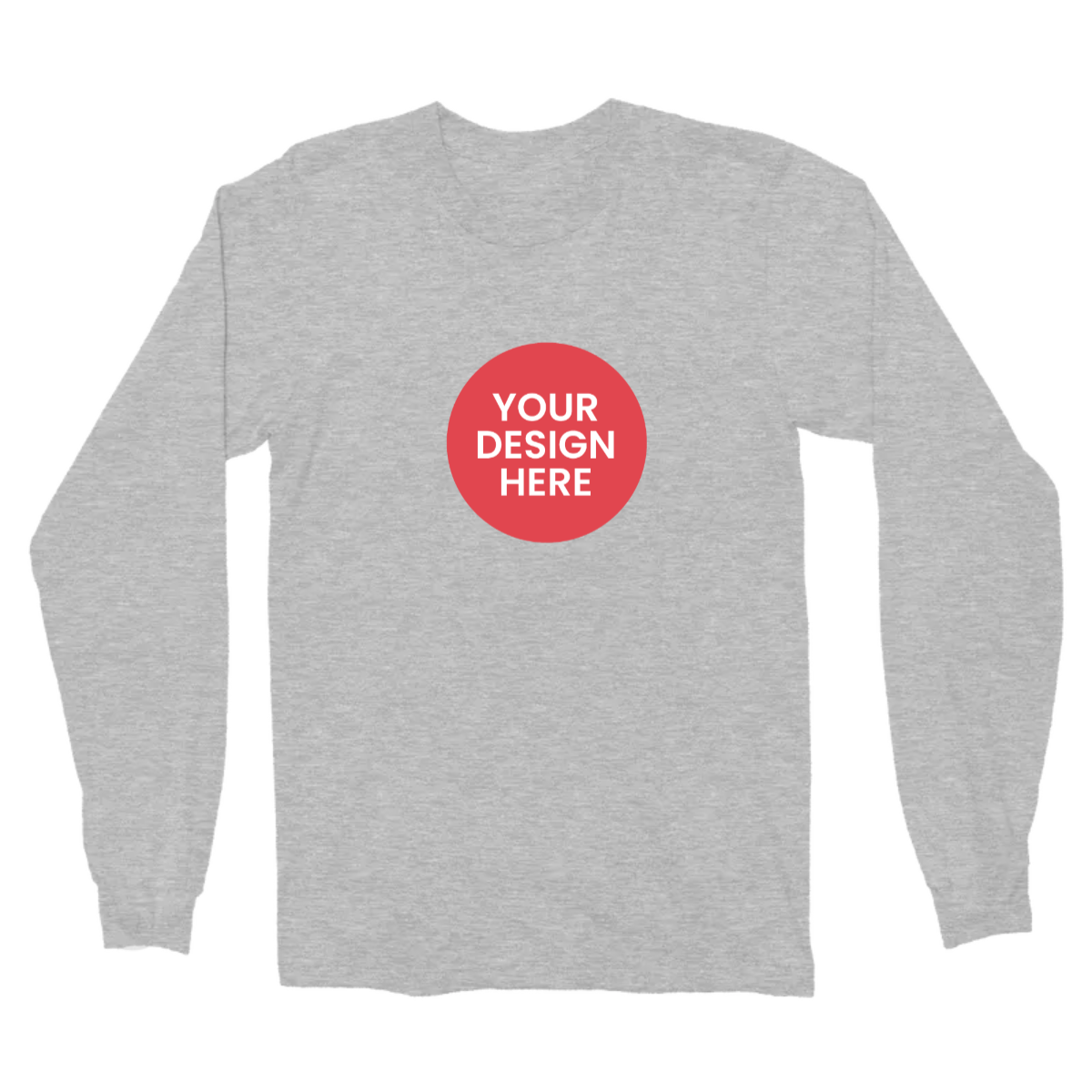 print your own long sleeve t shirt