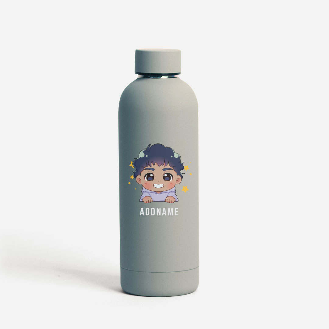 TO GO Water Bottle 500 ml - Neutral Grey