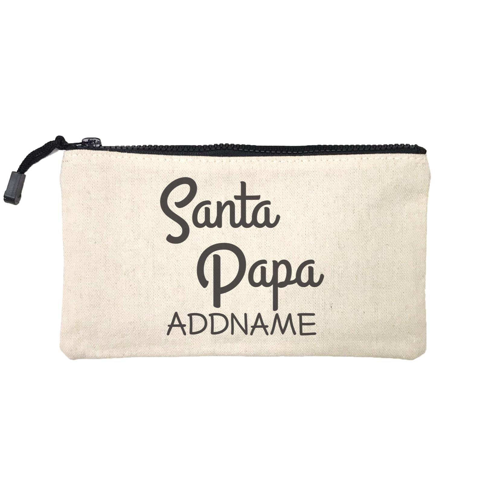 Xmas Santa Papa Mini Accessories Stationery Pouch