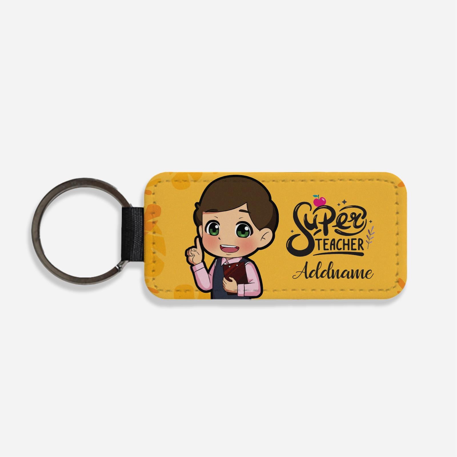 Chibi Super Teacher Chinese Male Teacher Classic Keychain