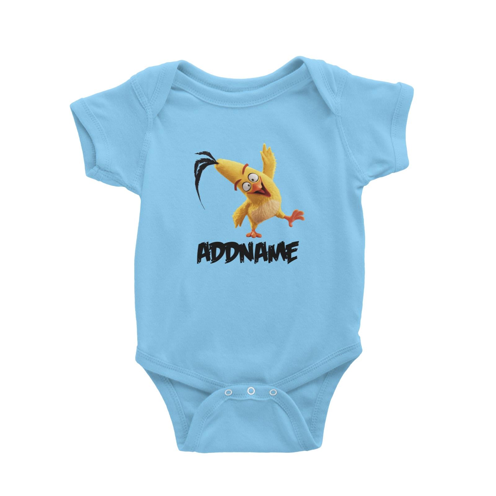 Angry Bird Chuck Addname Baby Romper