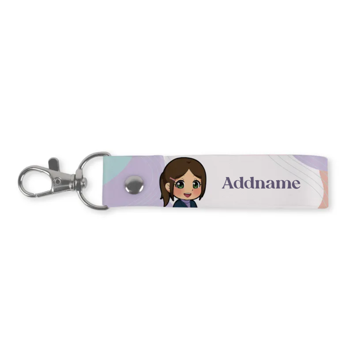 Chibi Best Teacher Ever Pastel Melody Keychain Lanyard FamsyMall