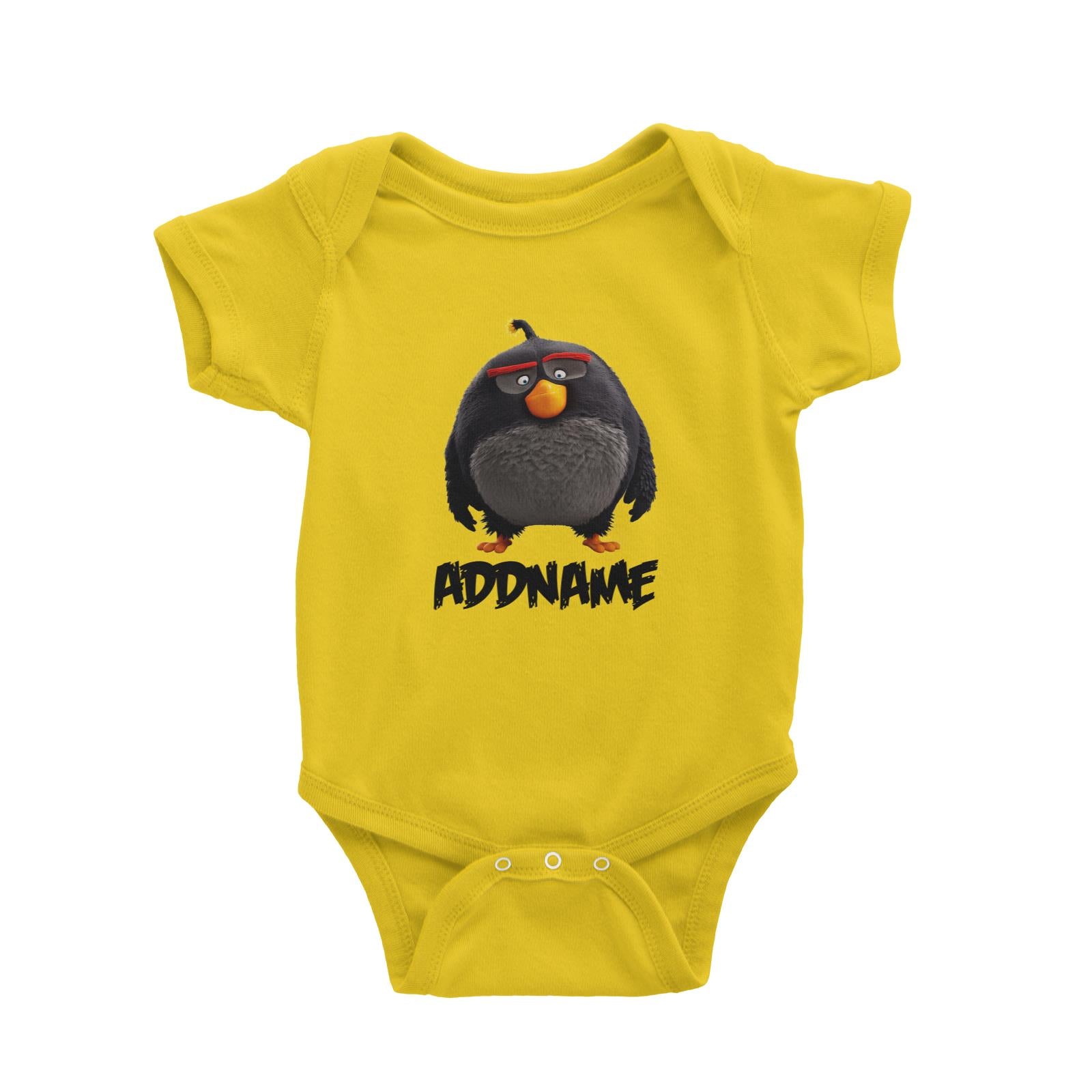 Angry Bird Bomb Addname Baby Romper